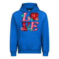 Cobalt love with balloons Urban Hoodie - AdoDesignShop