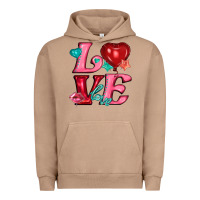 Pigment Burro love with balloons Urban Hoodie - AdoDesignShop