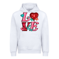 White love with balloons Urban Hoodie - AdoDesignShop