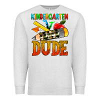 Oatmeal Heather kindergarten dude Premium Sweatshirt - texasbilliewilder