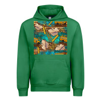 Emerald student delivery specialist seamless pattern Urban Hoodie - BundleAndBundleShop