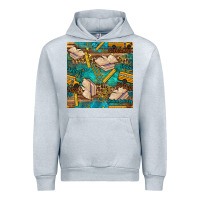 Heather Grey student delivery specialist seamless pattern Urban Hoodie - BundleAndBundleShop