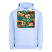 Pigment Grape Ice student delivery specialist seamless pattern Urban Hoodie - BundleAndBundleShop