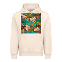 Sandshell student delivery specialist seamless pattern Urban Hoodie - BundleAndBundleShop