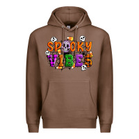 Chestnut Spooky vibes Premium Hoodie - Artiststas