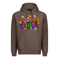 Coffee Spooky vibes Premium Hoodie - Artiststas