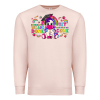Pale Pink kindergarten we are done 1st here we come with unicorn Premium Sweatshirt - texasbilliewilder