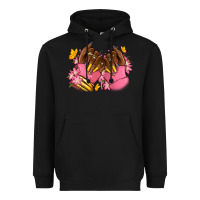 Black Pink afro nails Heavyweight Hoodie - RanaPortraitStore