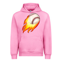 Fuchsia Pink baseball Urban Hoodie - JahusDesignShop