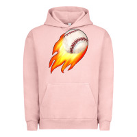 Pigment Salmon baseball Urban Hoodie - JahusDesignShop