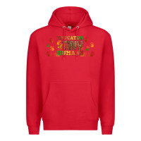 Red educator of tiny humans libbey glass Premium Hoodie - BundleAndBundleShop