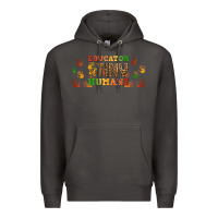 Smoke educator of tiny humans libbey glass Premium Hoodie - BundleAndBundleShop