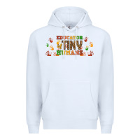 White educator of tiny humans libbey glass Premium Hoodie - BundleAndBundleShop