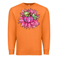 Carrot sunflower pumpkin breast cancer Premium Sweatshirt - Zillion Design Studio