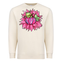 Sandshell sunflower pumpkin breast cancer Premium Sweatshirt - Zillion Design Studio