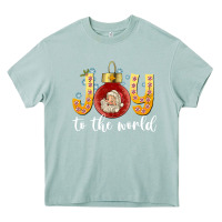 Arona Joy To The World Heavy Core Tee - CowhideDigitalArt