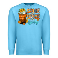 Ocean Blue spice spice baby Premium Sweatshirt - Zillion Design Studio