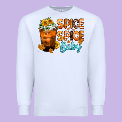 Spice Spice Baby Premium Sweatshirt Designed By Zillion Design Studio