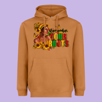 Heavyweight Hoodie Remember your roots Afro American