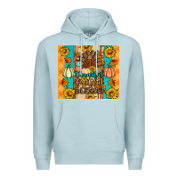 Blue Mist Thankful grateful blessed Premium Hoodie - Artiststas