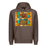 Coffee Thankful grateful blessed Premium Hoodie - Artiststas