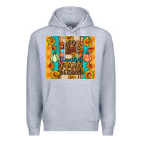 Heather Grey Thankful grateful blessed Premium Hoodie - Artiststas
