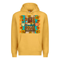 Mustard Thankful grateful blessed Premium Hoodie - Artiststas