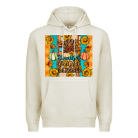 Oatmeal Heather Thankful grateful blessed Premium Hoodie - Artiststas