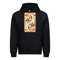 Black love playing cards queen Urban Hoodie - AdoDesignShop