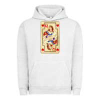 Pigment Lunar Rock love playing cards queen Urban Hoodie - AdoDesignShop