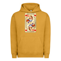 Pigment Peanut Butter love playing cards queen Urban Hoodie - AdoDesignShop