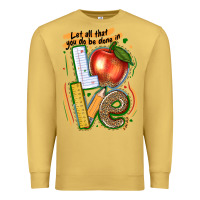 Antique Gold let all that you do be done in love Premium Sweatshirt - texasbilliewilder