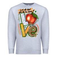 Heather Grey let all that you do be done in love Premium Sweatshirt - texasbilliewilder
