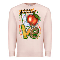 Pale Pink let all that you do be done in love Premium Sweatshirt - texasbilliewilder