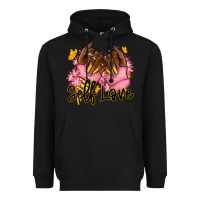 Black Self love pink afro nails Heavyweight Hoodie - RanaPortraitStore