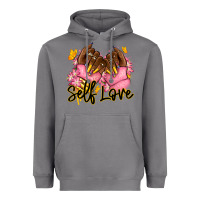 Storm Self love pink afro nails Heavyweight Hoodie - RanaPortraitStore