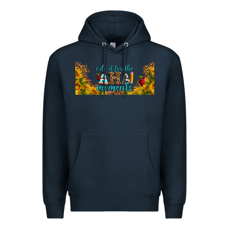 I Do It For The Aha Moments Libbey Glass Premium Hoodie by BundleAndBundleShop | Teevron