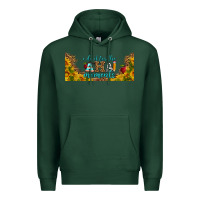 Sports Green i do it for the aha moments libbey glass Premium Hoodie - BundleAndBundleShop