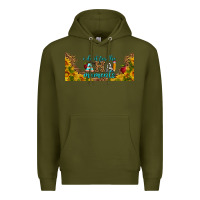 Army Green i do it for the aha moments libbey glass Premium Hoodie - BundleAndBundleShop