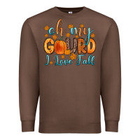 Chestnut oh my gourd i love fall Premium Sweatshirt - Zillion Design Studio