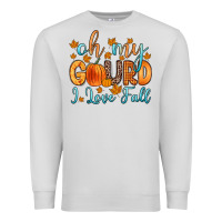Dove Grey oh my gourd i love fall Premium Sweatshirt - Zillion Design Studio