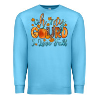 Ocean Blue oh my gourd i love fall Premium Sweatshirt - Zillion Design Studio