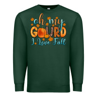 Sports Green oh my gourd i love fall Premium Sweatshirt - Zillion Design Studio