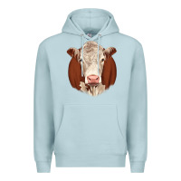 Blue Mist hareford Premium Hoodie - JahusDesignShop