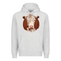 Dove Grey hareford Premium Hoodie - JahusDesignShop
