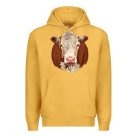 Mustard hareford Premium Hoodie - JahusDesignShop
