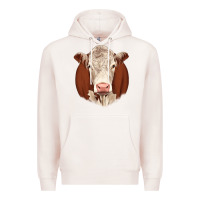 Pale Pink hareford Premium Hoodie - JahusDesignShop
