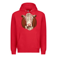 Red hareford Premium Hoodie - JahusDesignShop