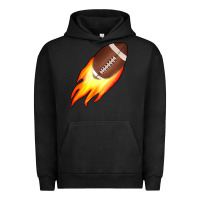 Pigment Black american football Urban Hoodie - JahusDesignShop