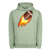 Pigment Oil Green american football Urban Hoodie - JahusDesignShop